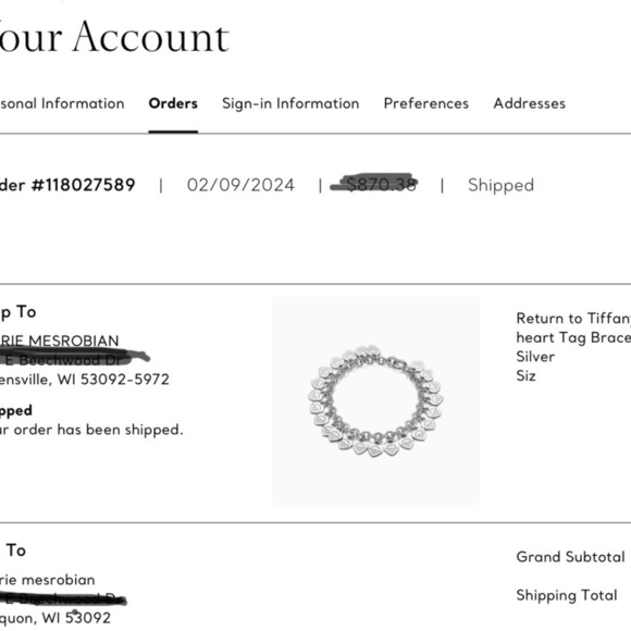 New Return to Tiffany & Co Mini Heart French Hook Earrings 925 Silver W/Box - Picture 8 of 8